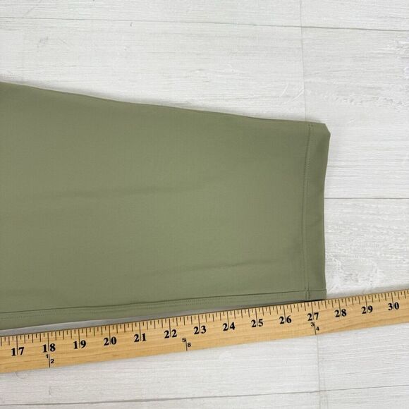 Lululemon Sz 12 Keep Moving Pant Stretch High Rise 7/8 Length Rosemary Green NEW - Picture 14 of 16
